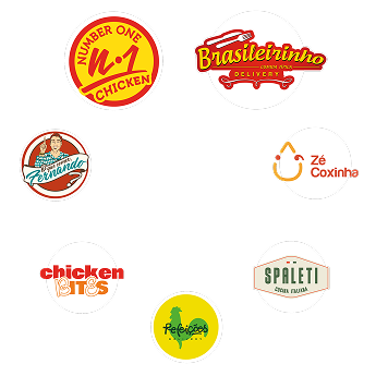 Logos de marcas parceiras