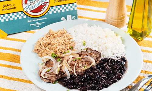Arroz e Feijão Comida Brasileira