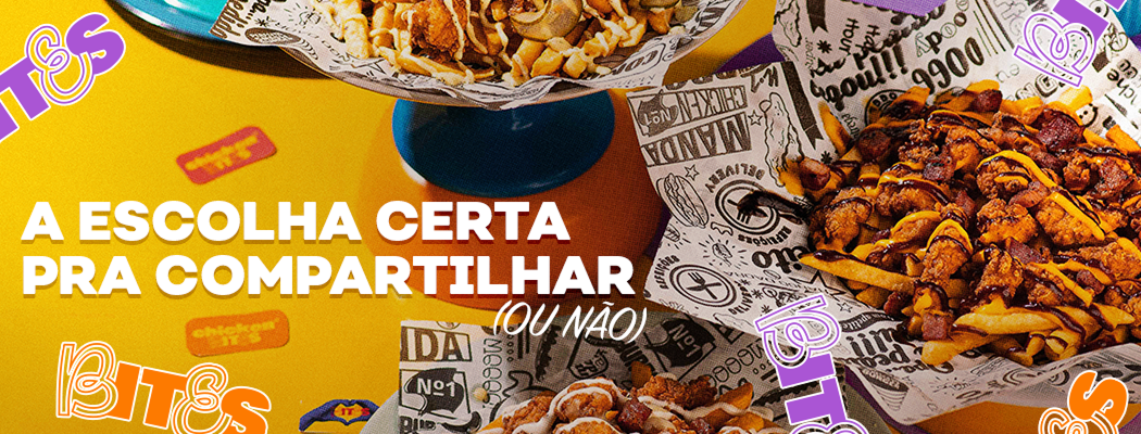 Banner promocional da nova embalagem