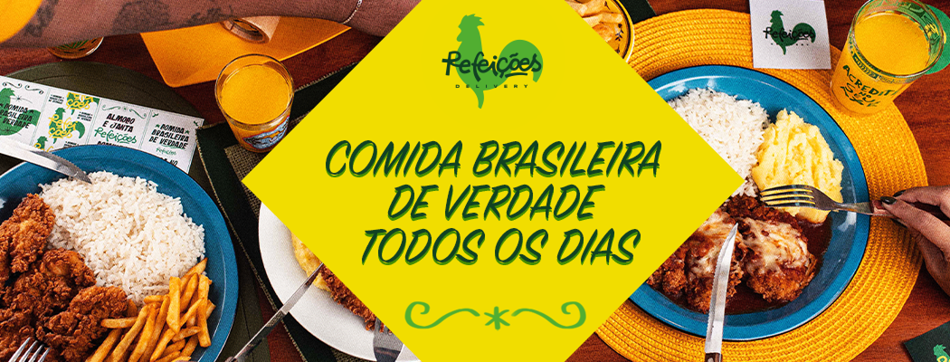 Banner promocional da nova embalagem
